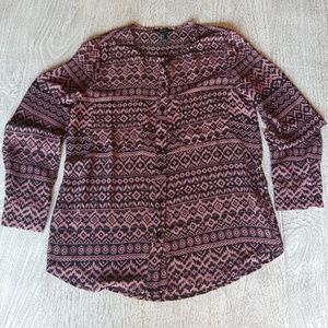 Forever 21 long sleeve blouse